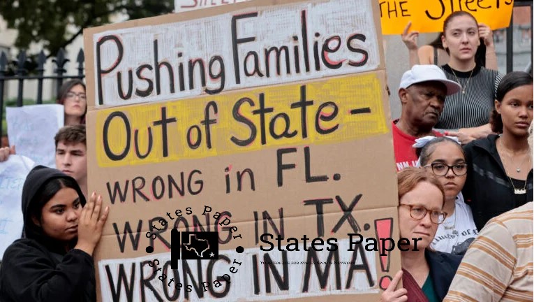 Advocates rally outside State House to decry new limits on shelter stays